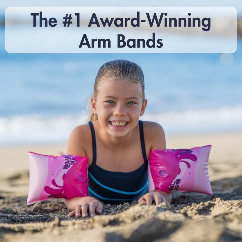 Limmys Premium Kids Floaties – Safe & Comfortable Arm Floaties for Toddlers and Children Ages 1 to 6 – Soft Water Wings and Durable Swim Floaties for Boys & Girls - Image 2